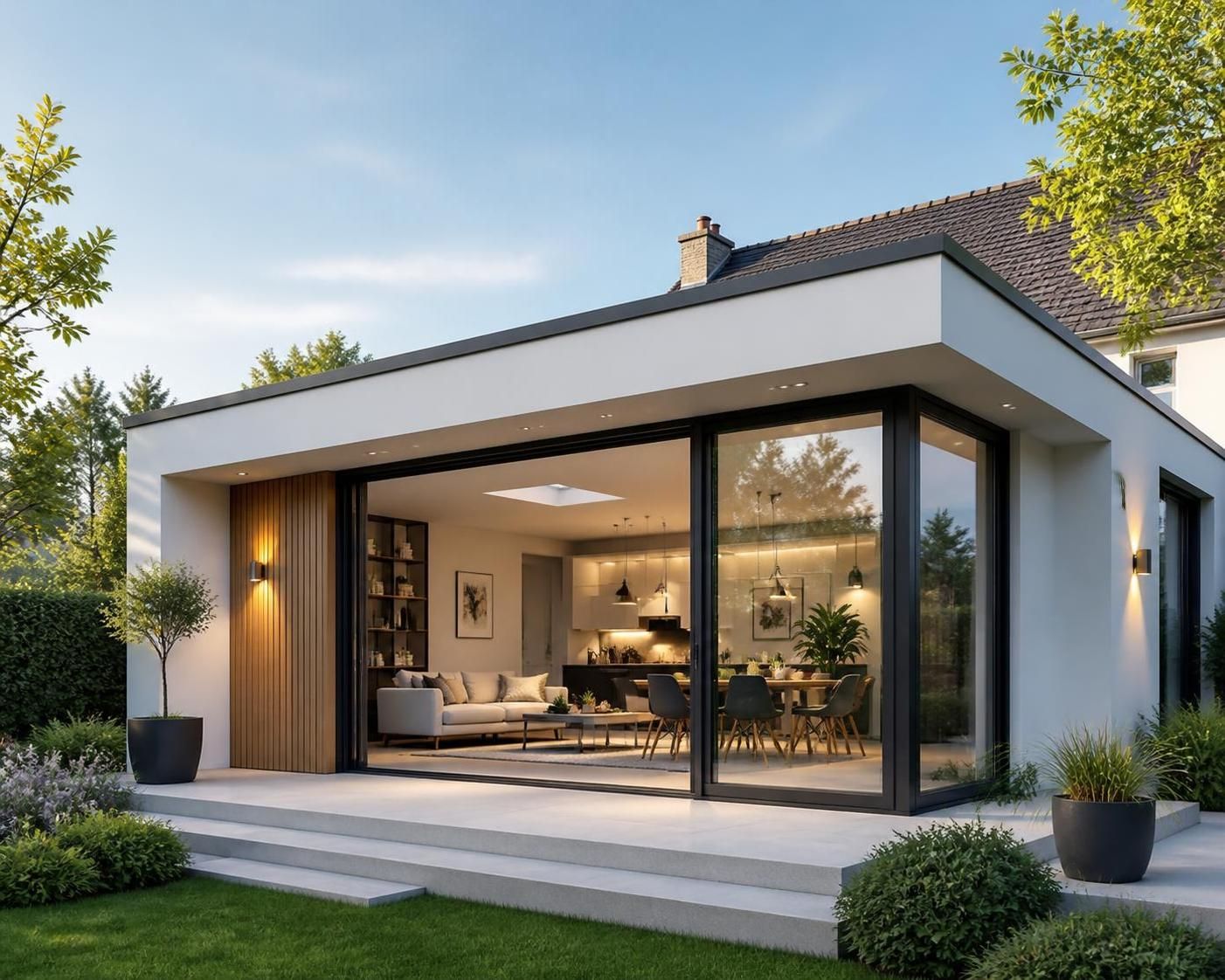 découvrez les avantages d'une extension maison avec toiture plate et les étapes clés pour réussir votre projet d'agrandissement.