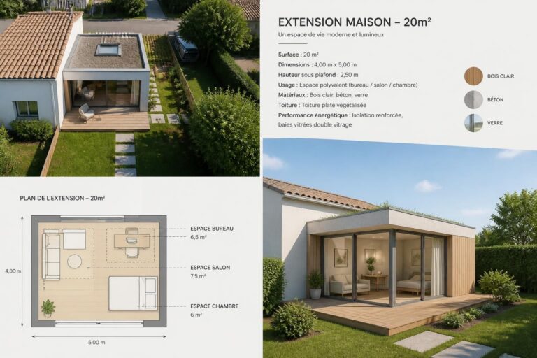 découvrez des idées et conseils pratiques pour réussir votre projet d'extension de maison de 20m2. planifiez efficacement votre agrandissement avec nos astuces et inspirations.