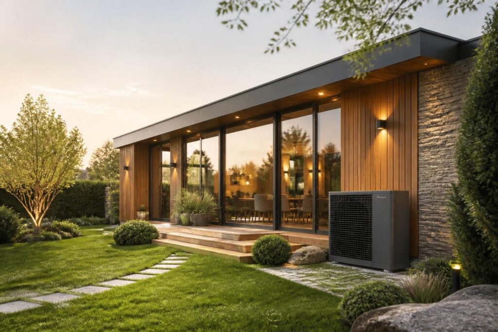 découvrez le prix estimé d'une pompe à chaleur pour une maison de 120m2 en 2026, incluant les facteurs influençant le coût et les économies d'énergie potentielles.