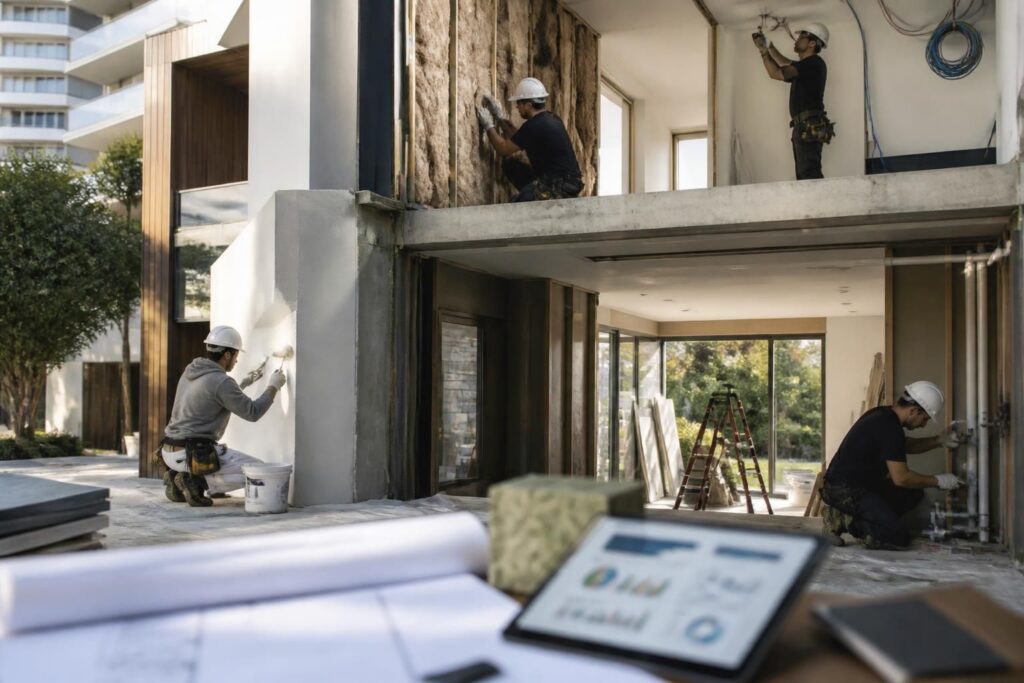 découvrez le prix moyen de la rénovation d'une maison au m2 en 2026 et obtenez des conseils pour estimer votre budget travaux avec précision.