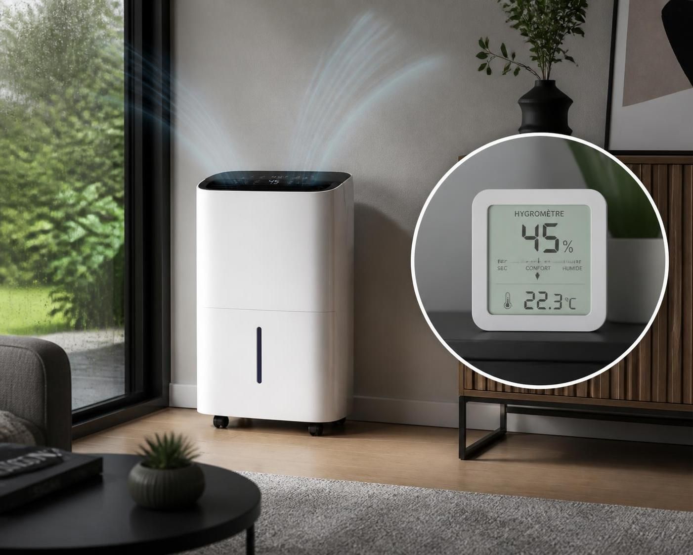 découvrez les effets d'un taux d'humidité à 70 % dans votre maison et apprenez des solutions efficaces pour assainir l'air et protéger votre intérieur.