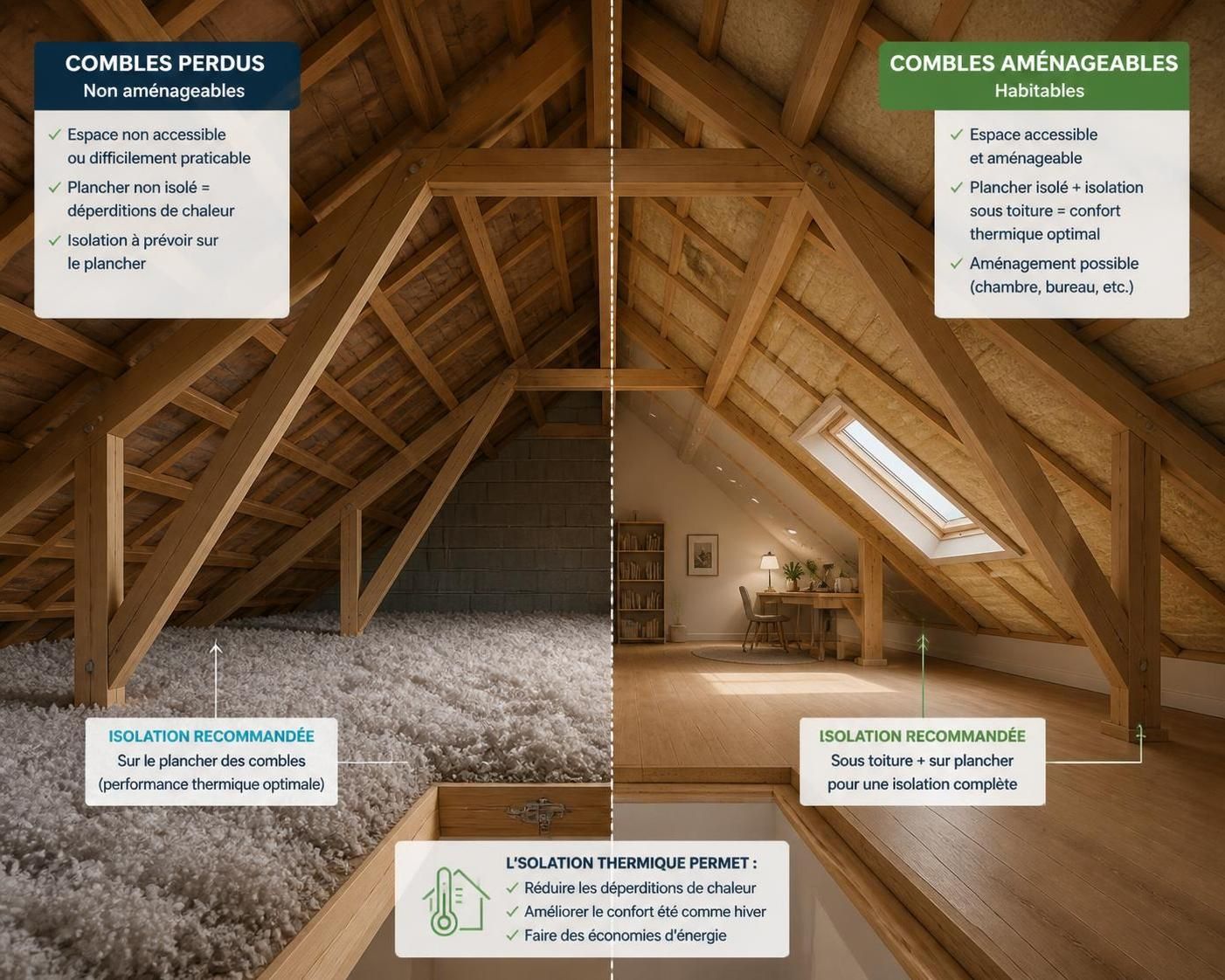 découvrez comment isoler efficacement vos combles pour améliorer votre confort thermique, réduire vos factures d'énergie et profiter d'une maison plus chaleureuse en toutes saisons.