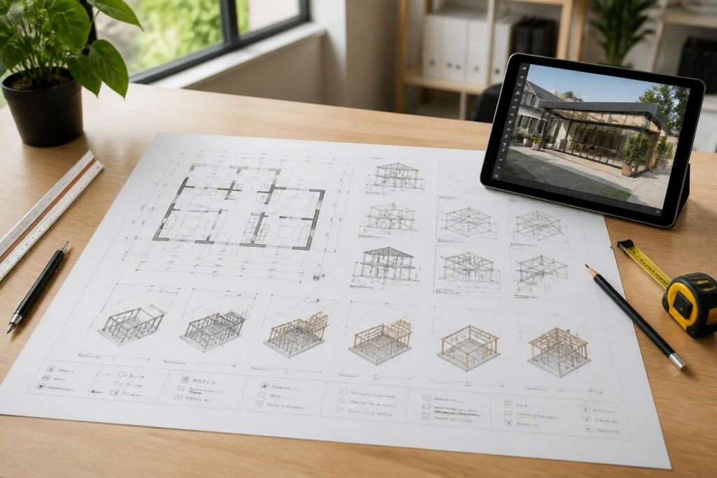 découvrez nos conseils et les étapes essentielles pour réussir le plan d'extension de votre maison de 40m2, de la conception à la réalisation.
