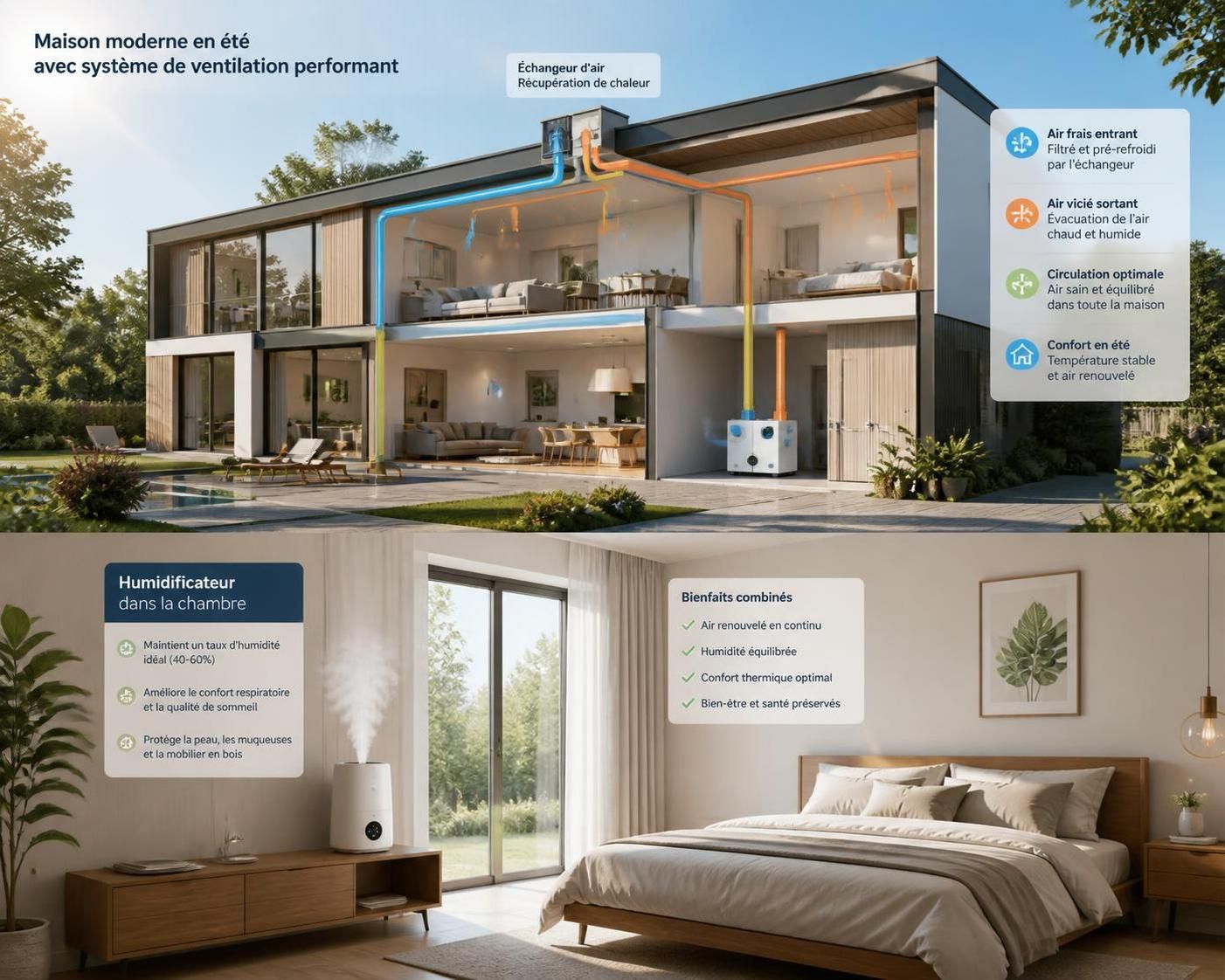 découvrez quel est le taux d'humidité idéal dans une maison en été pour garantir confort et santé, et apprenez comment le maintenir efficacement.