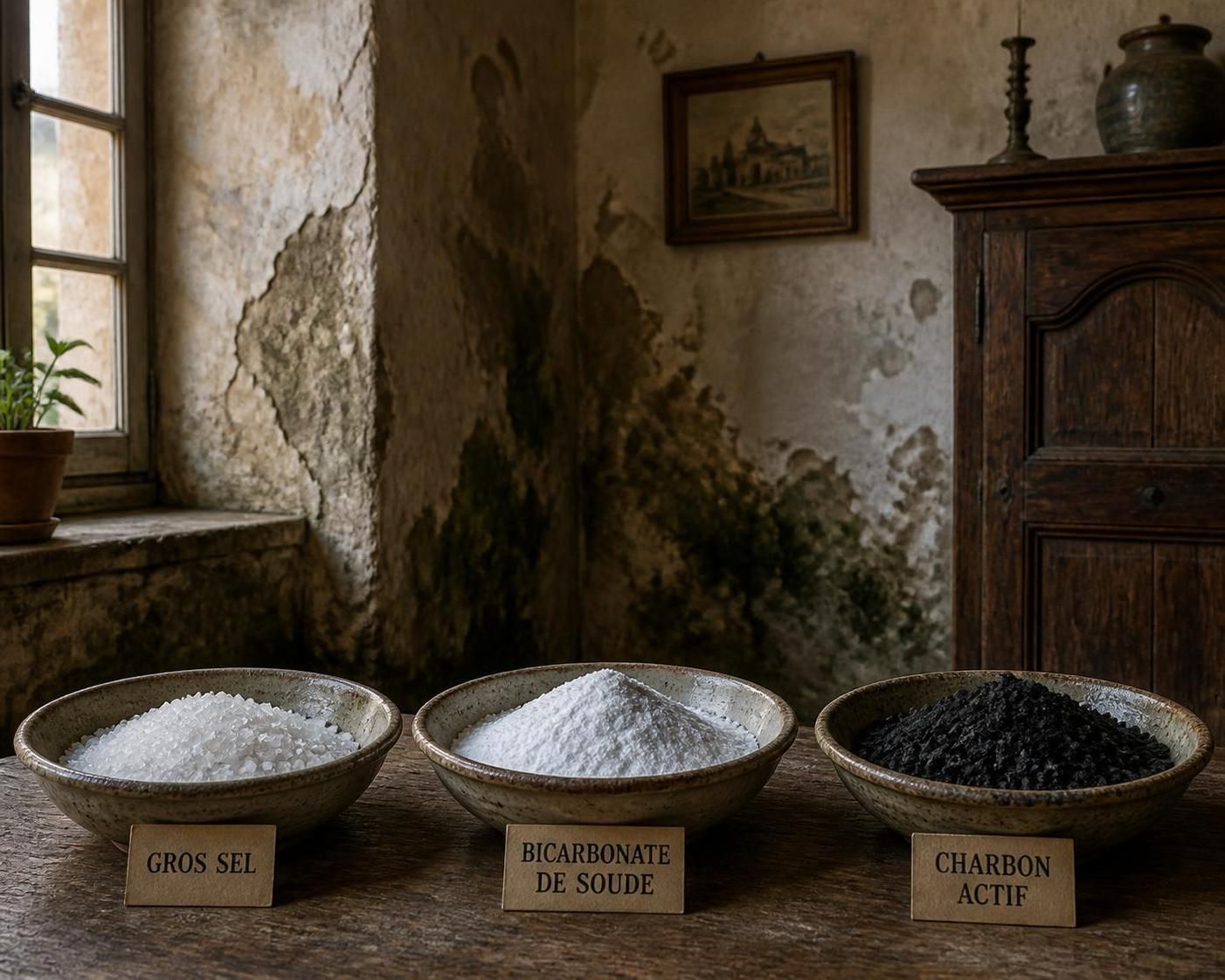 découvrez des remèdes de grand-mère efficaces pour éliminer l'humidité dans votre maison et préserver un air sain et sec naturellement.