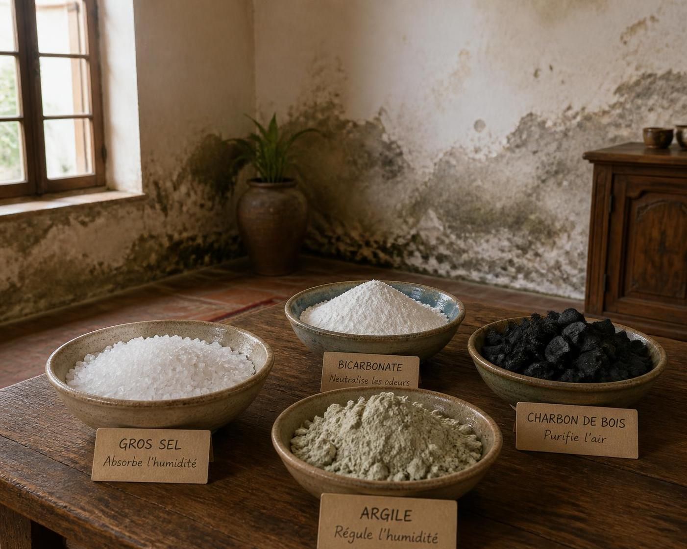 découvrez des remèdes de grand-mère efficaces pour éliminer l'humidité dans votre maison et retrouver un intérieur sain et confortable naturellement.