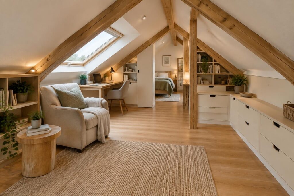 découvrez nos astuces pour aménager des combles bas, gagner de la place et créer un espace confortable sous votre toiture.