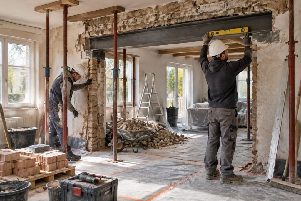 découvrez comment installer un ipn dans un mur porteur : étapes des travaux, coûts à prévoir et précautions indispensables pour garantir la sécurité du chantier.