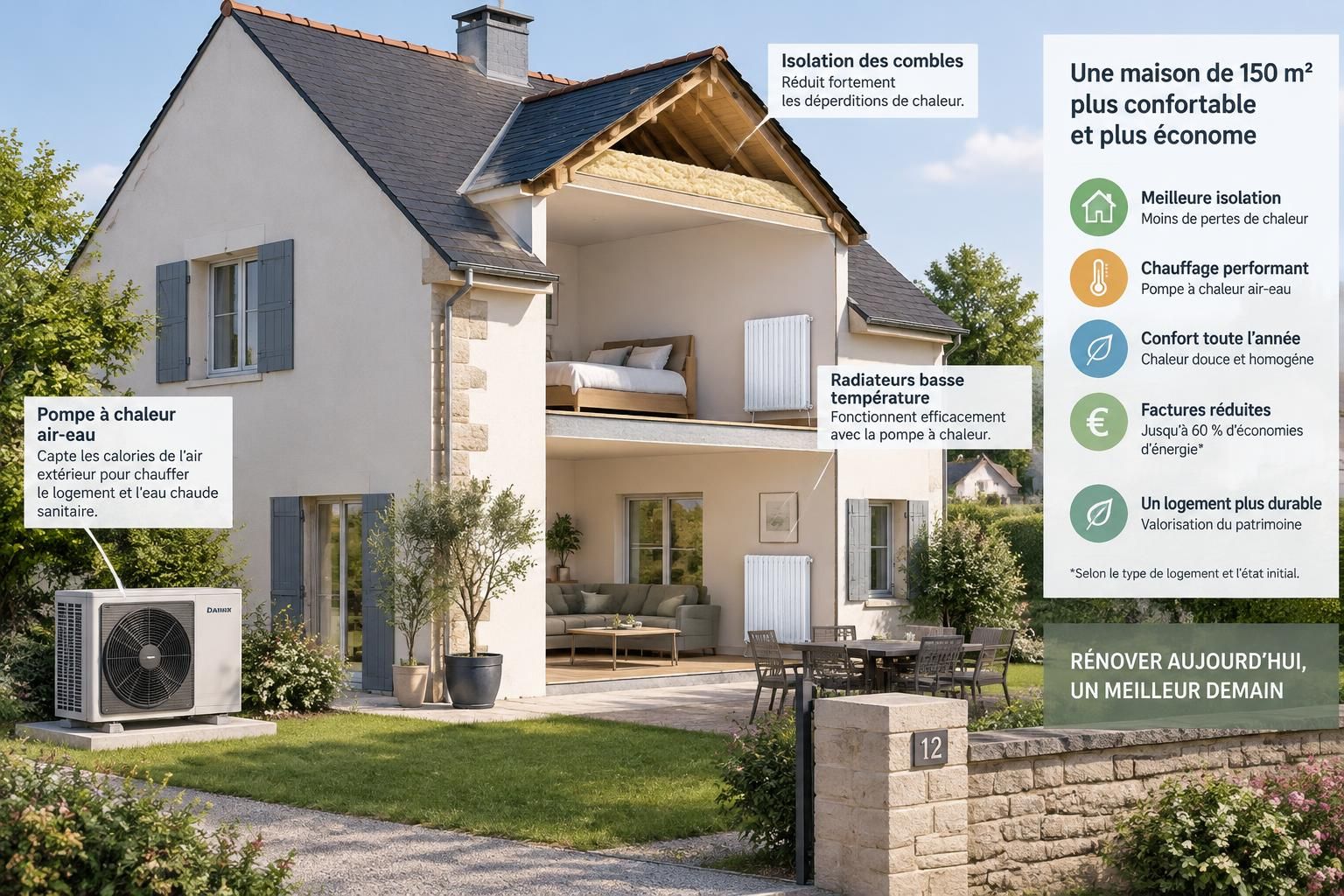 découvrez la consommation d’une pompe à chaleur pour une maison de 150 m², les facteurs qui l’influencent et les coûts à prévoir.
