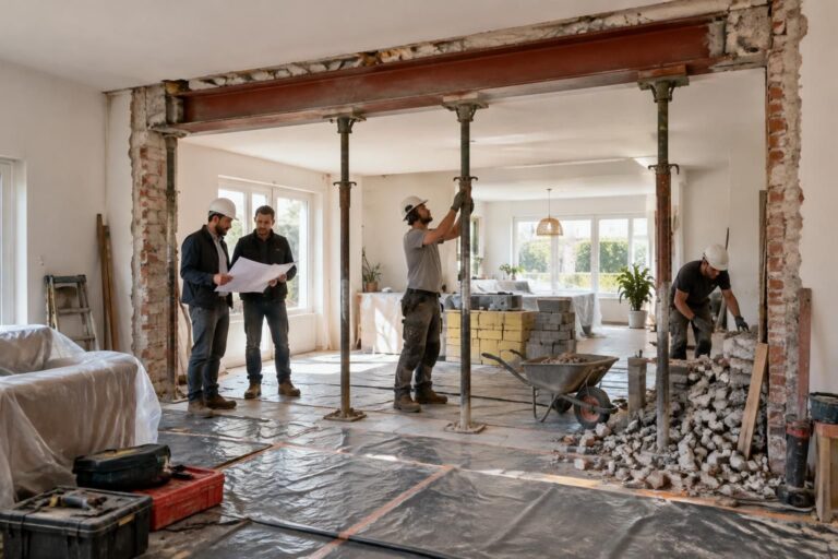 découvrez les étapes, les coûts et les précautions à prévoir pour créer une ouverture dans un mur porteur en toute sécurité.