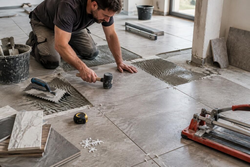 découvrez le prix de pose du carrelage au m² et les principaux facteurs qui influencent le coût : type de carreaux, préparation du sol et complexité des travaux.