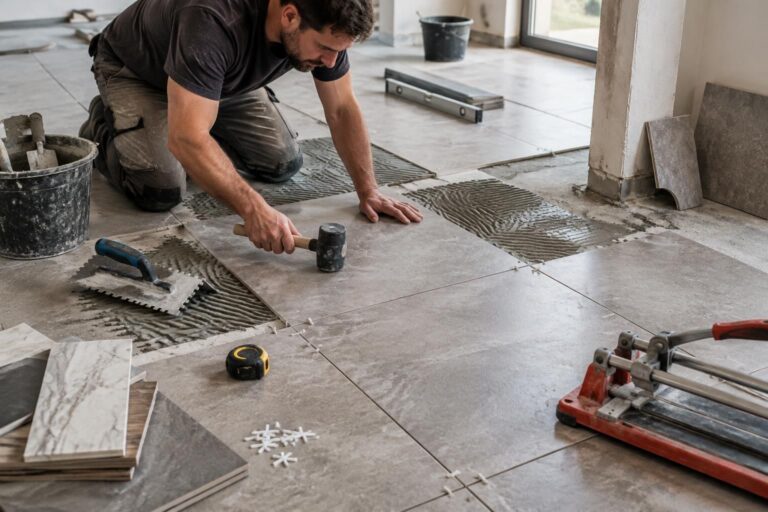 découvrez le prix de pose du carrelage au m² et les principaux facteurs qui influencent le coût : type de carreaux, préparation du sol et complexité des travaux.
